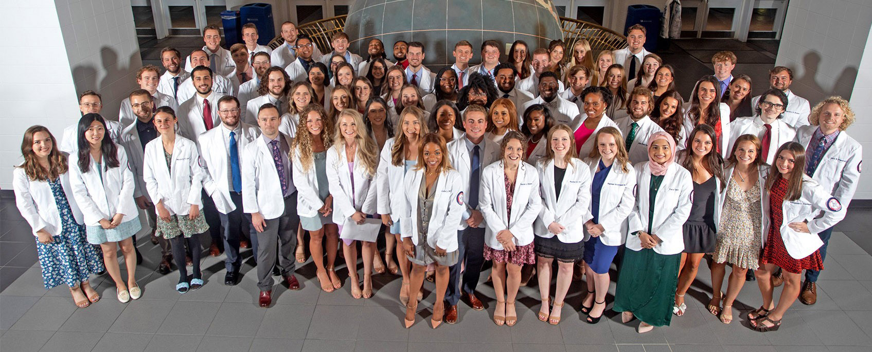 The Class of 2024 on the day of their White Coat Ceremony