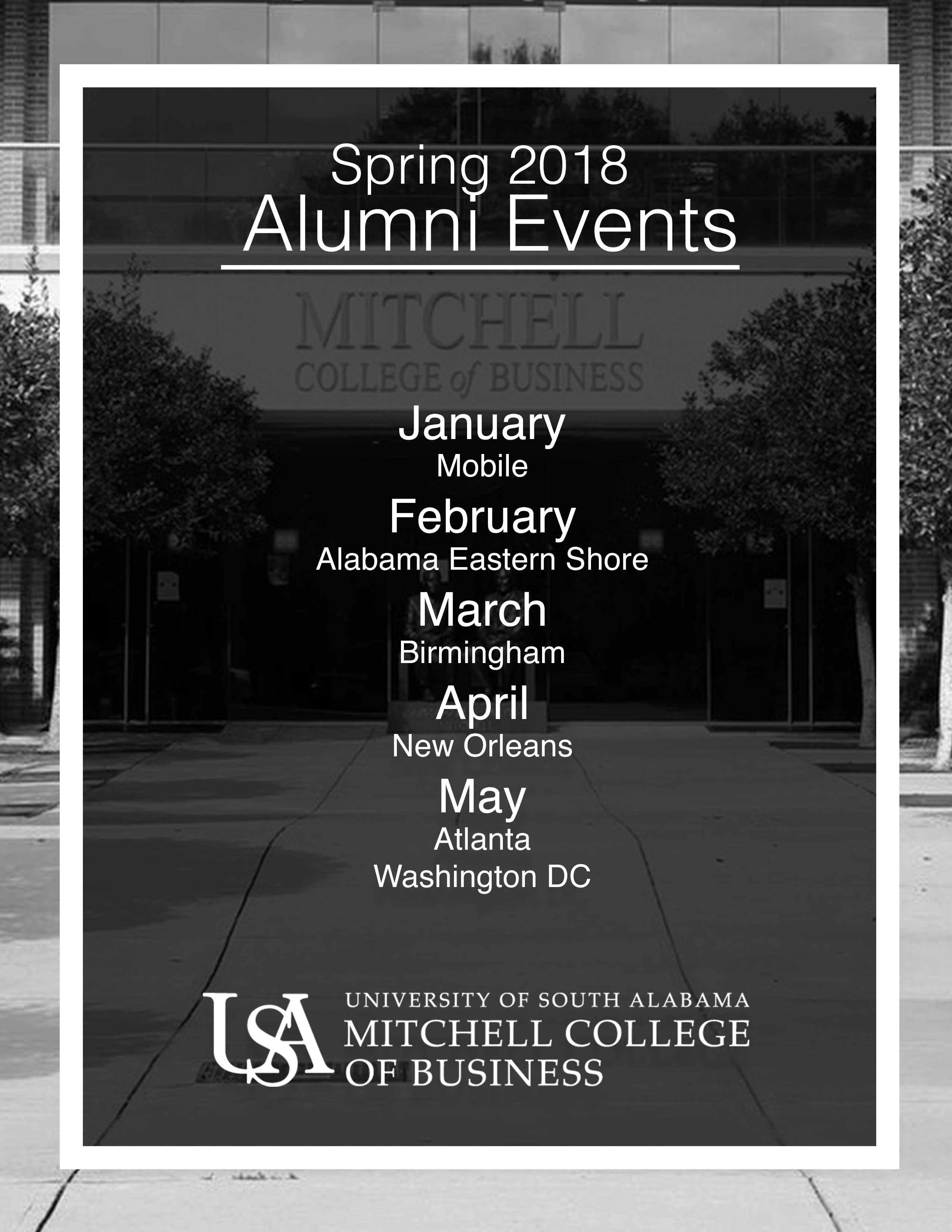 Upcoming Alumni Events
