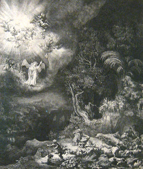 The Angel Appearing to the Shepherds 