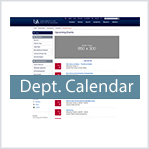 Departmental Calendar Template